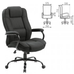 Кресло офисное BRABIX Heavy Duty HD-002 (ткань) в Нижней Пойме - nizhnyaya-pojma.katalogmebeli.com | фото