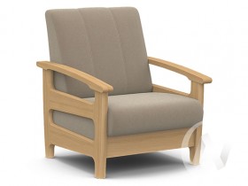 Кресло для отдыха Омега (бук лак/CATANIA LATTE) в Нижней Пойме - nizhnyaya-pojma.katalogmebeli.com | фото