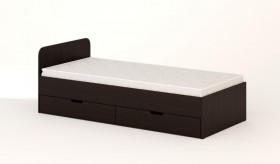 Кровать с ящиками 900 (Венге) в Нижней Пойме - nizhnyaya-pojma.katalogmebeli.com | фото